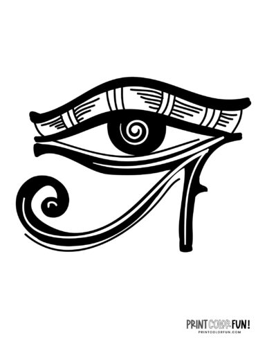 printable eye of horus