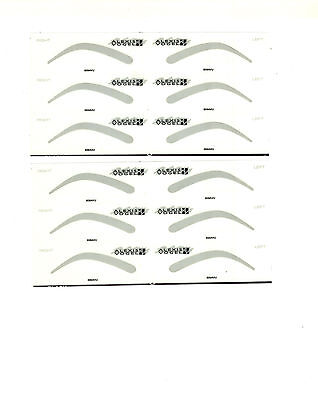 printable eyebrow stencils real size