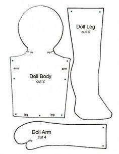 printable fabric doll patterns