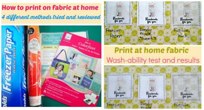 Handmade For You Printable Fabric Labels | So Sew Easy