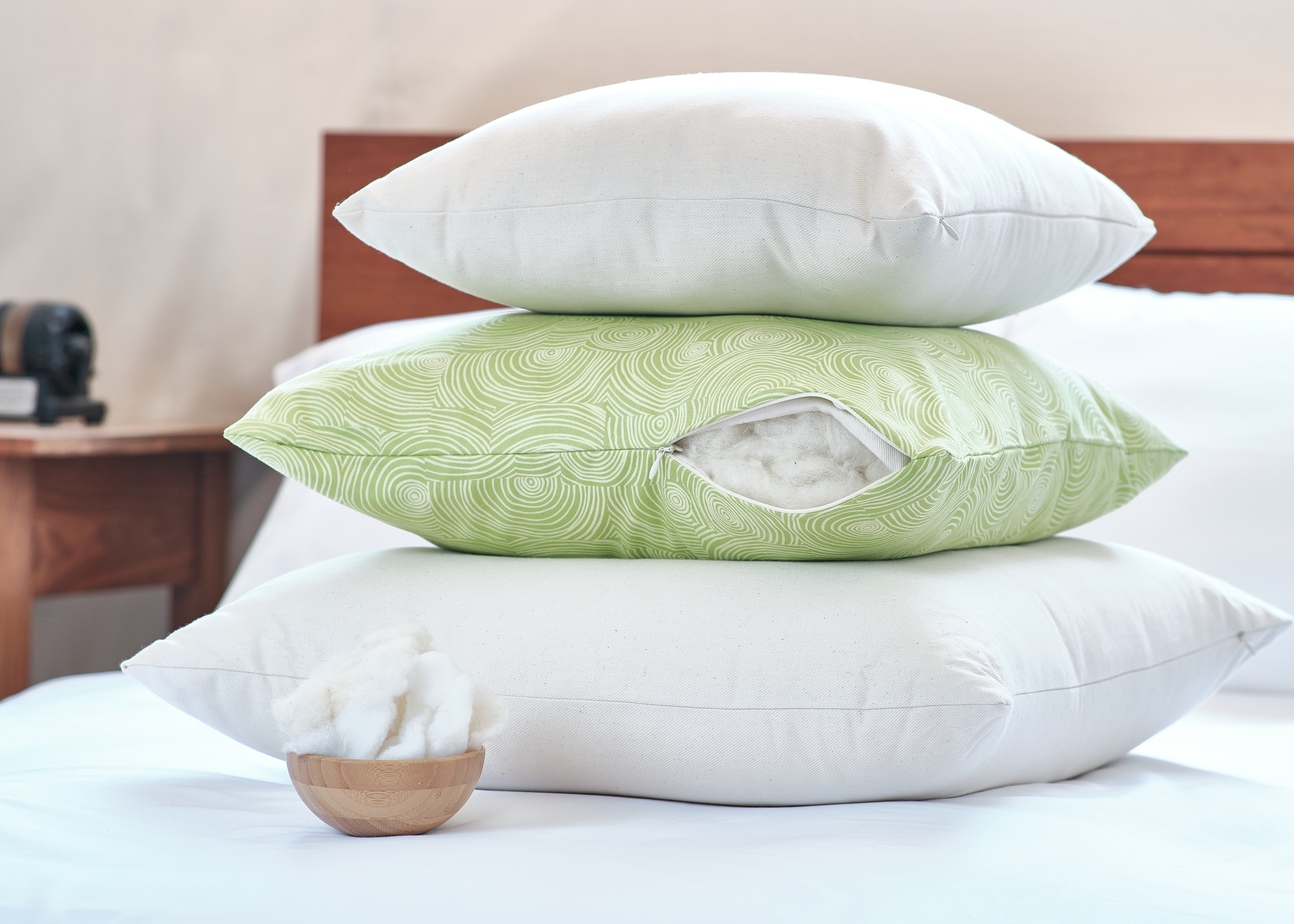 GOTS Organic decorative PILLOW COVERS - WLH E 100% Organic Cotton ...