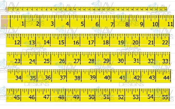 Waterslide or Sublimation Printable Sewing Measuring Tape High ...