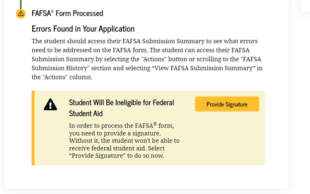 How To Correct or Update Your FAFSA® Form | Federal Student Aid ...
