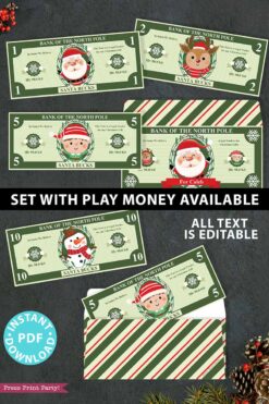 printable fake christmas money