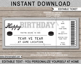 printable fake hockey tickets