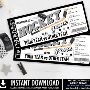 printable fake hockey tickets