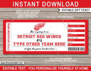 printable fake hockey tickets