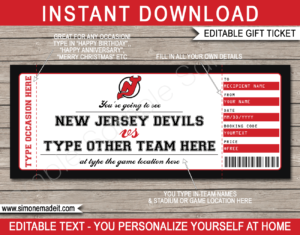 printable fake hockey tickets