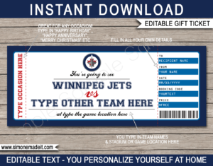 printable fake hockey tickets