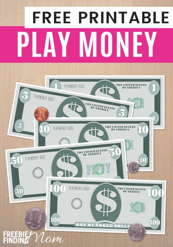 printable fake money and checks