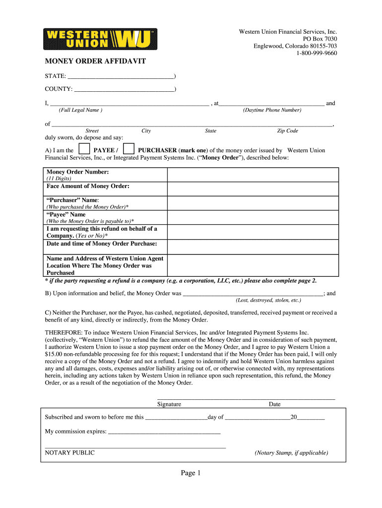 Money Order Generator - Fill Online, Printable, Fillable, Blank ...
