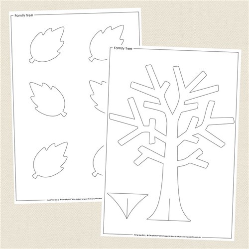 Family Tree BLM | Paper &  Card | CleverPatch - Art &  Craft Supplies