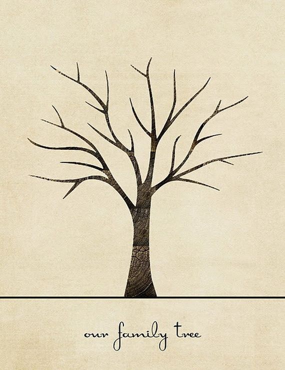 printable family tree art