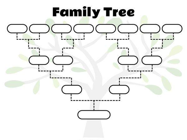 printable family tree chart with siblings