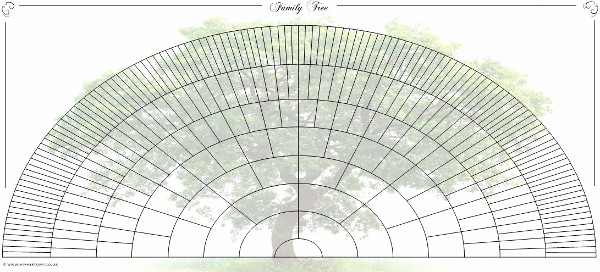 printable family tree fan chart