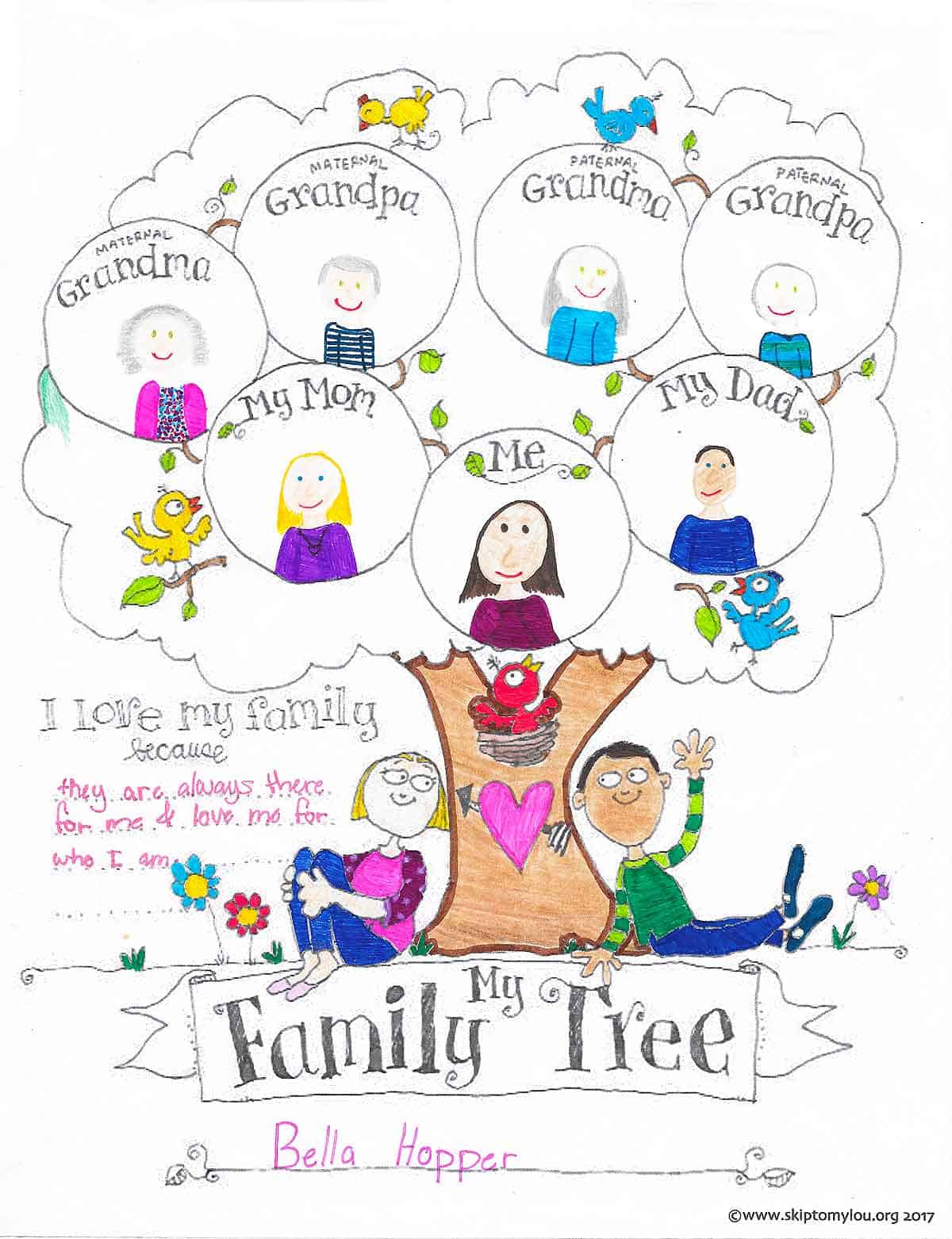 printable family tree pictures