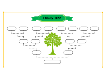 4 Generation Family Tree Template | EdrawMax Templates