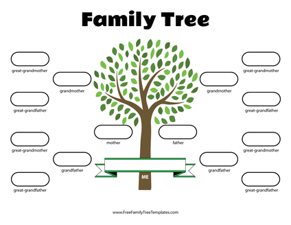 printable family tree worksheet