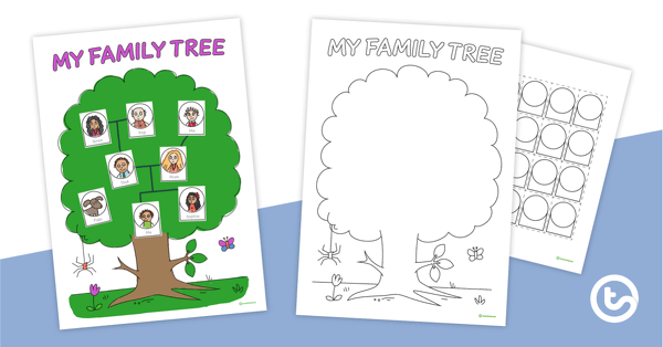 printable family tree worksheet