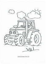 Farm Animal Coloring Pages
