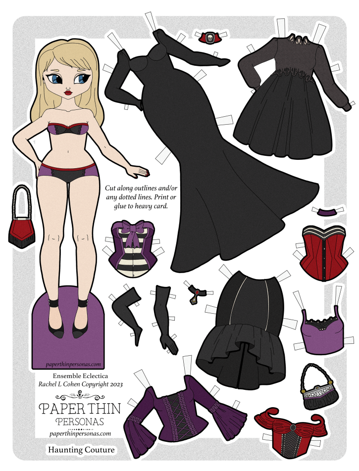 Printable Paper Dolls from Paper Thin Personas