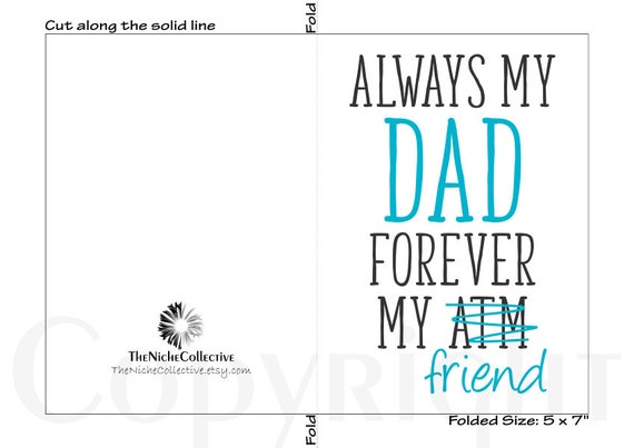 printable fathers day card for papa