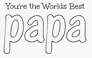 printable fathers day card for papa