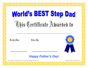 printable fathers day card for stepdad