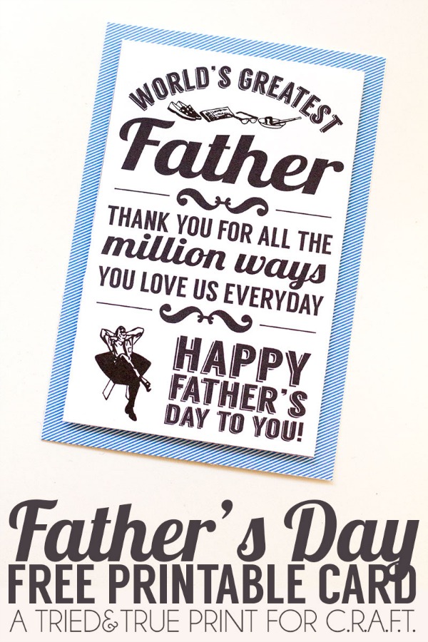 printable fathers day card for stepdad