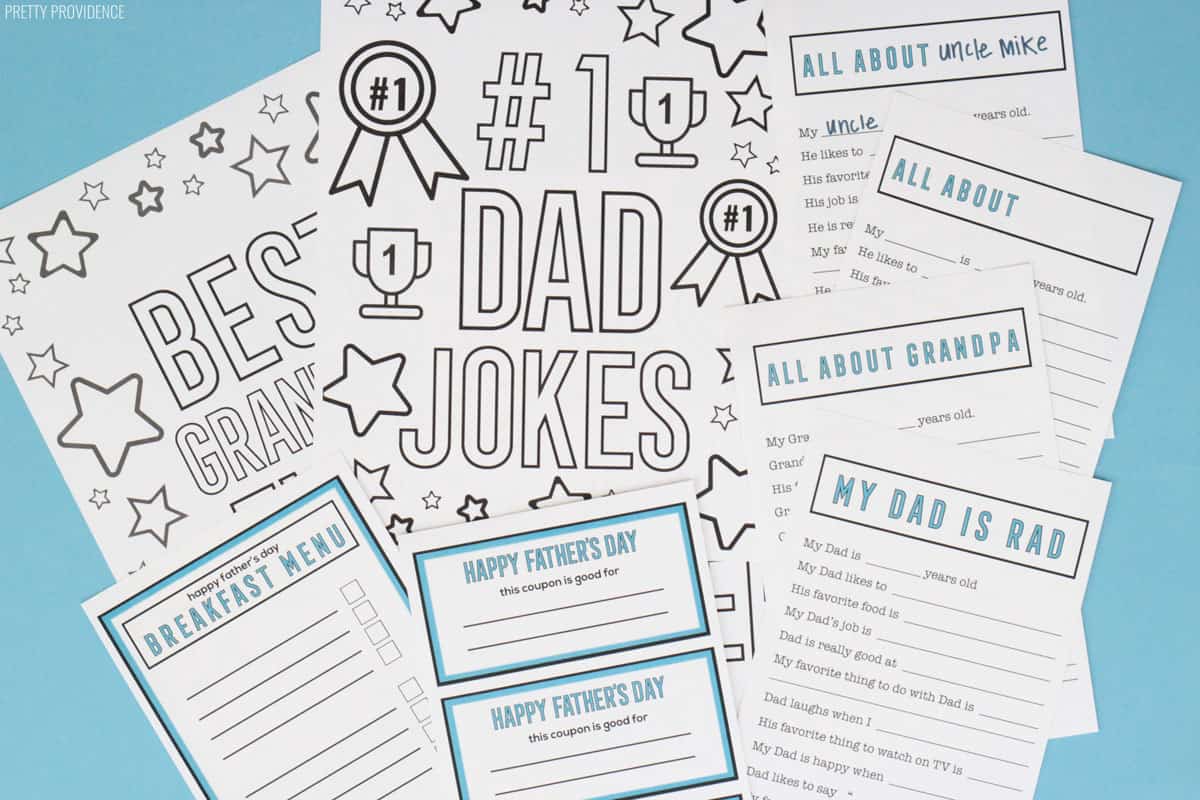 Fathers Day Coloring Pages