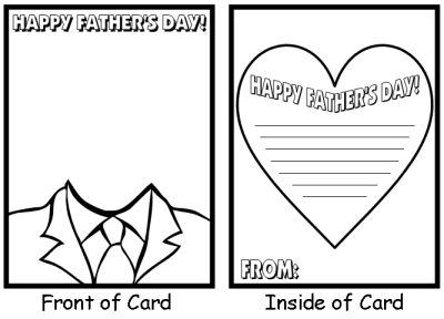 printable fathers day card ideas