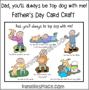 printable fathers day cards from dog