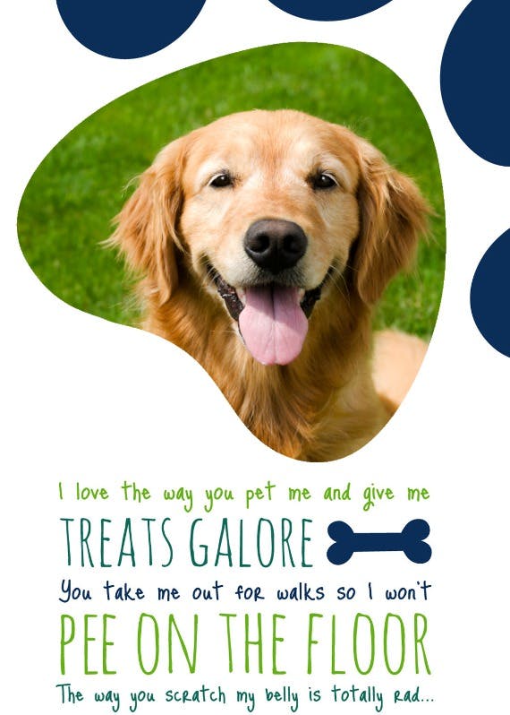 printable fathers day cards from dog