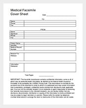 printable fax cover sheet medical