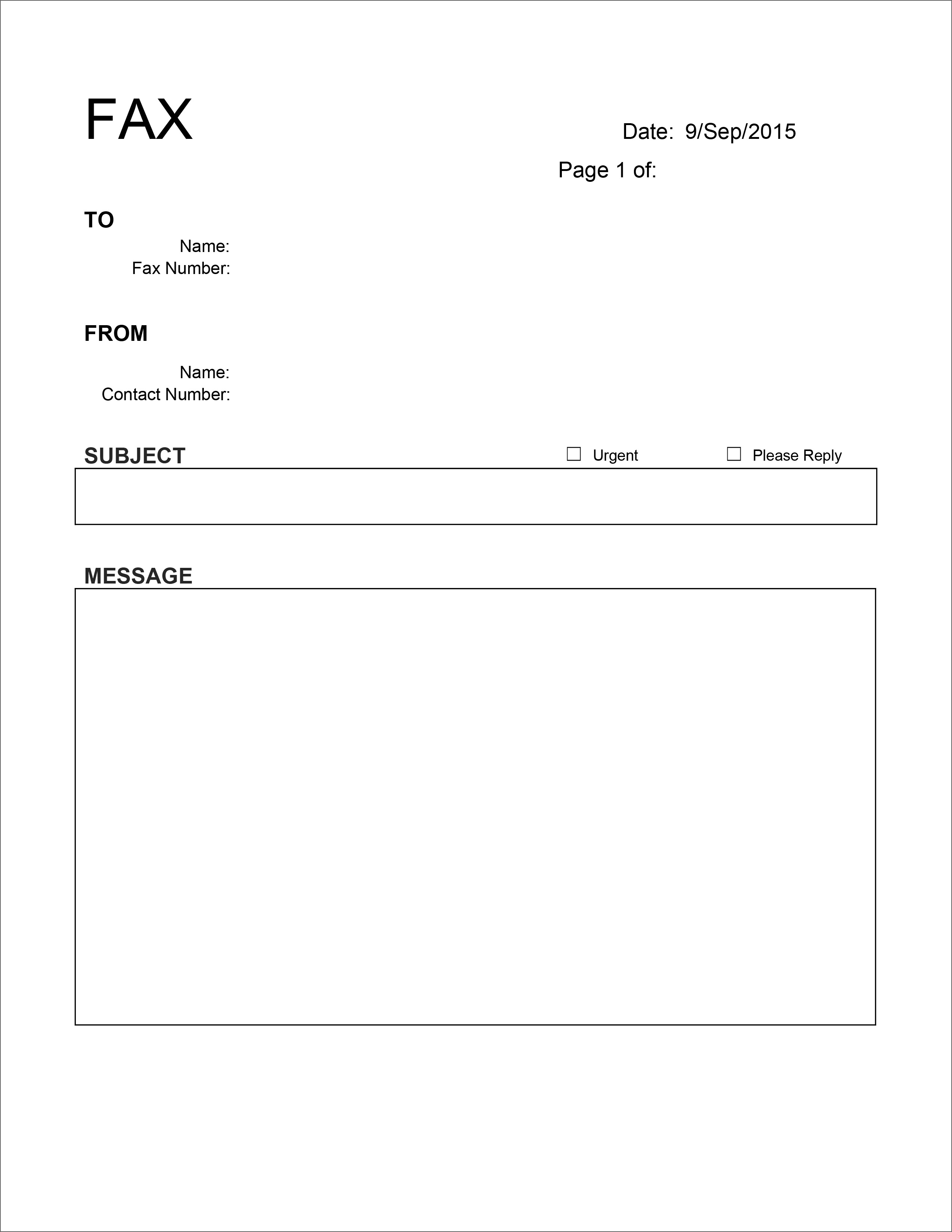printable fax cover sheet microsoft word