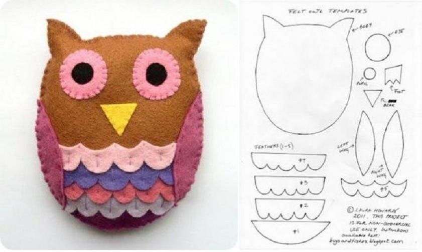 over-200-free-owl-crafts-sewing-crochet-knitting-and-more-at-allcrafts-worksheets-library for Free Printable Felt Owl Pattern Over 200 Free Owl Crafts Sewing Crochet Knitting and More at Allcrafts - Worksheets Library for Free Printable Felt Owl Pattern
