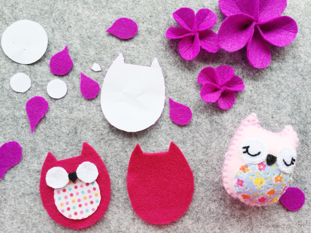 DIY: Stuffed Felt Owls Magnets for Kids - Petit Bout de Chou