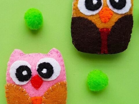 Felt Owl Sewing Pattern ⋆ Sugar, Spice and Glitter