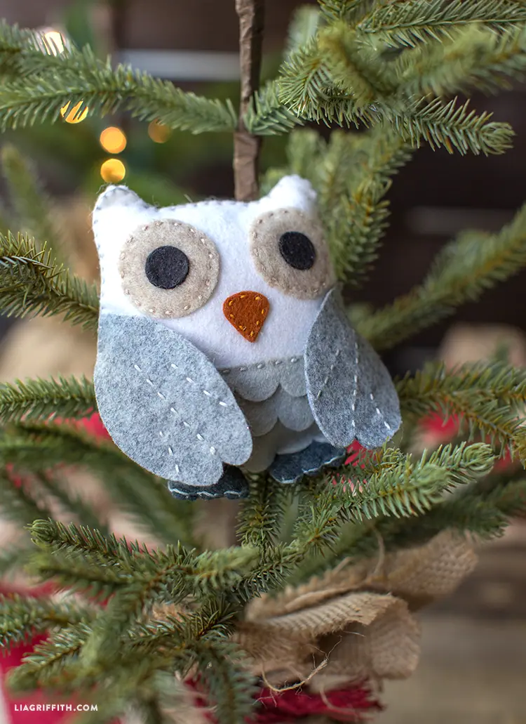 Felt Owl Stuffie (an Easy Craft for Adults &  Kids!) - Lia Griffith