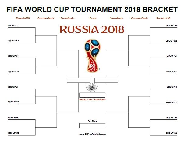printable fifa world cup brackets