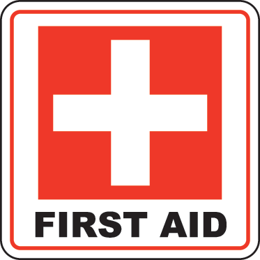 printable first aid signs uk