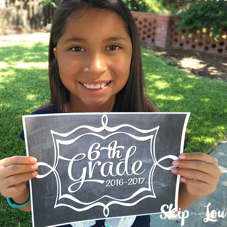 FREE Printable First Day Of School Signs 2023-2024 | Skip To My Lou
