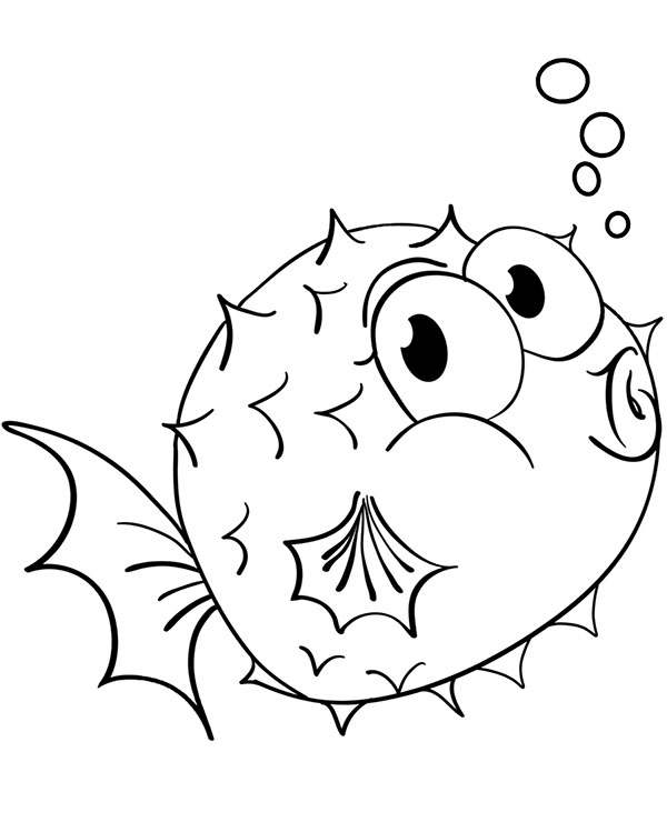 printable fish for coloring
