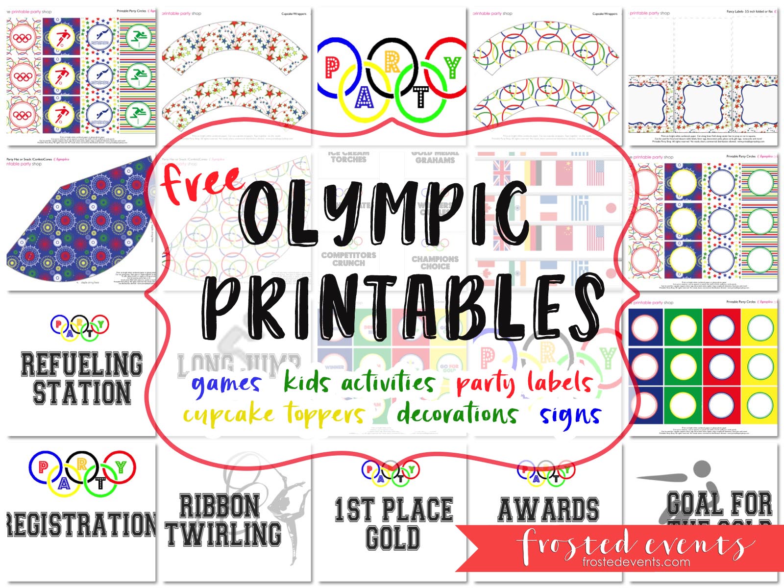 Olympics for Kids - Fun Olympic Games and Party Printables
