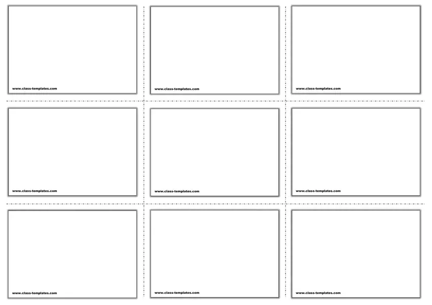 Flash Card Form ≡ Fill Out Printable PDF Forms Online