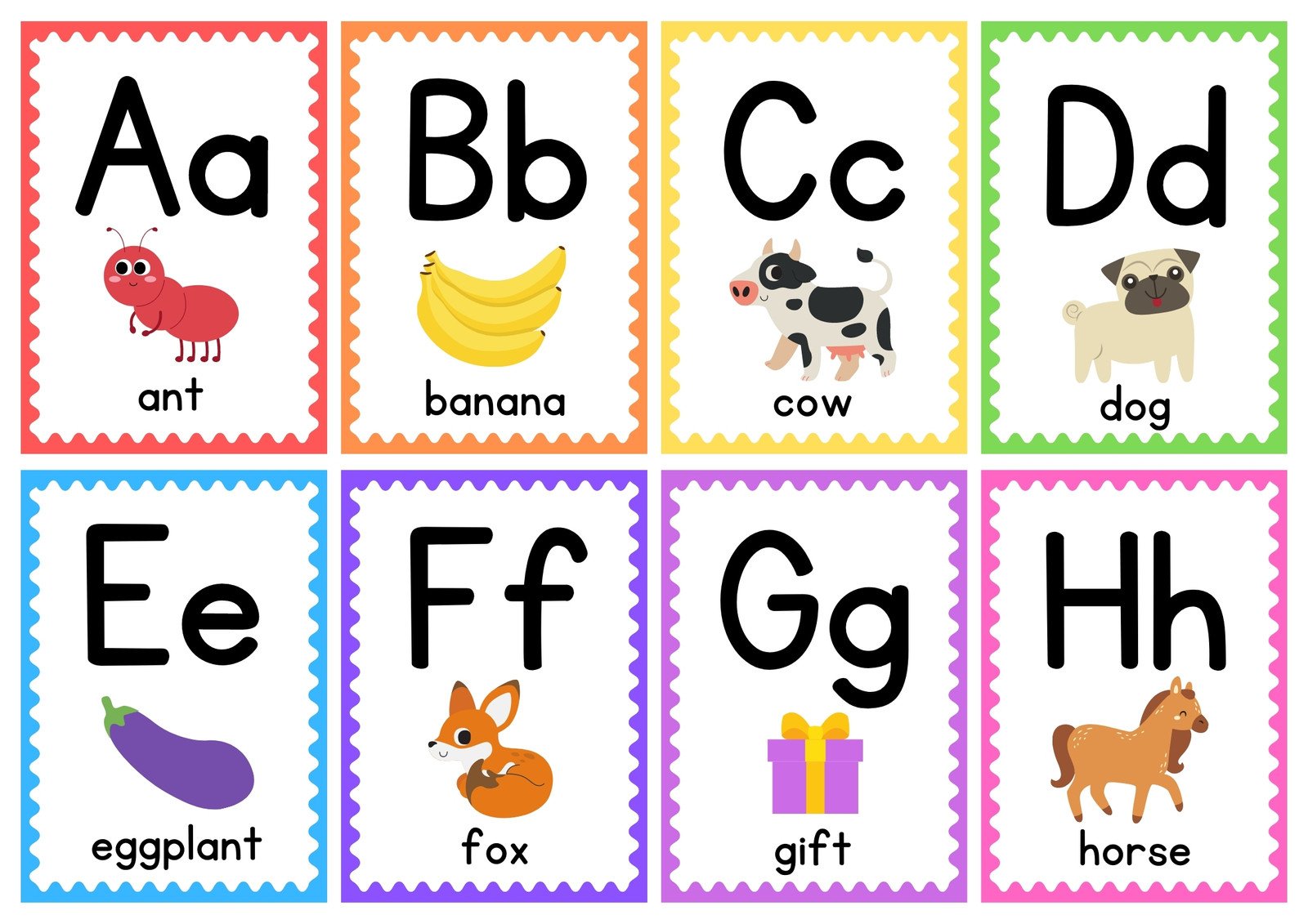 Free Customizable Alphabet Flashcard Templates Canva Worksheets Library Free Customizable Alphabet Flashcard Templates Canva Worksheets Library