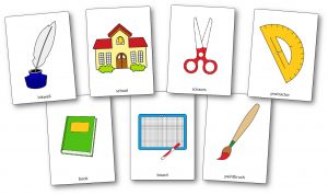 Classroom Objects Flashcards - Free Printable Flashcards - Speak ...