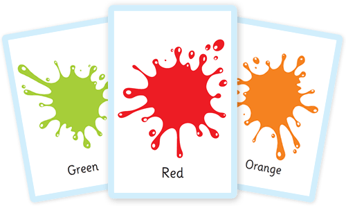 printable flashcards of colors