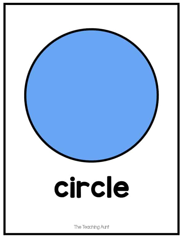 printable flashcards of shapes