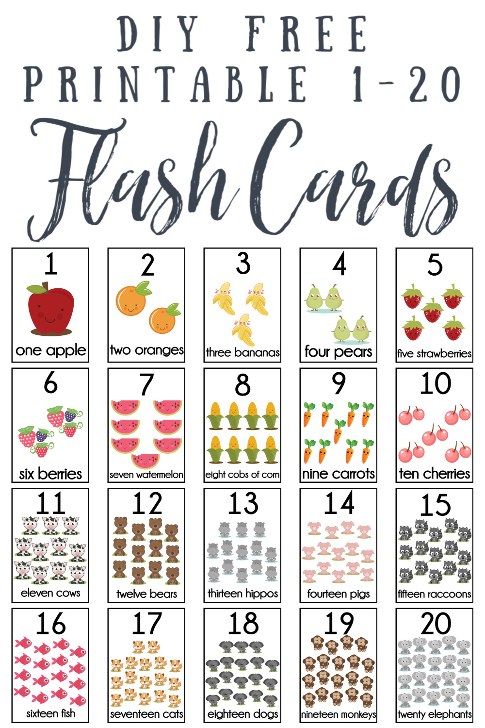 printable flashcards